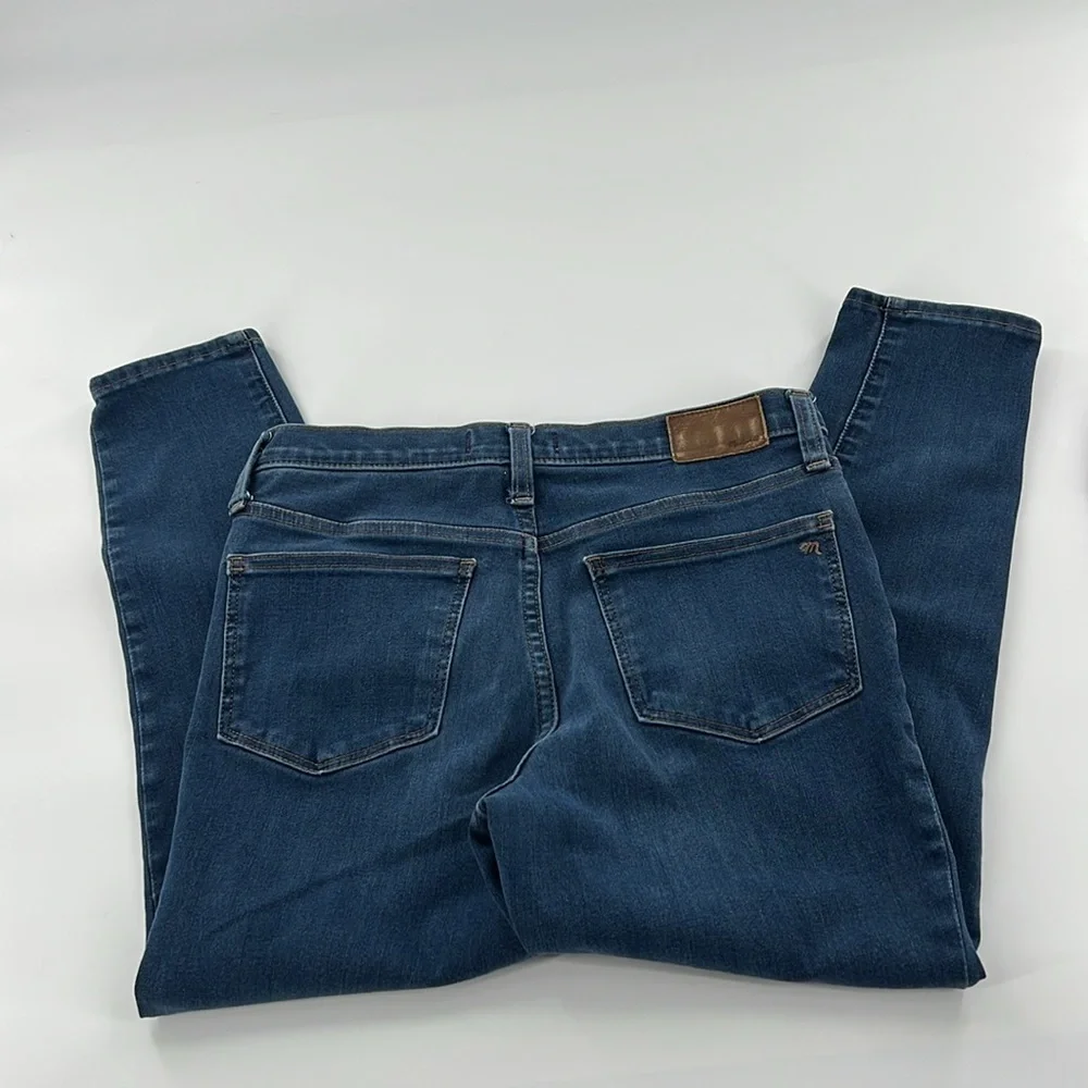 Madewell women’s Jeans stretch 10” high rise skinny staple chic normcore‎